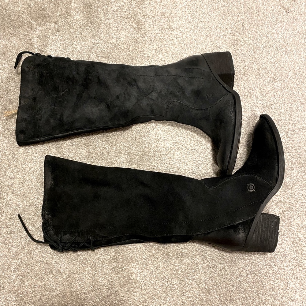 Born Tall Black Boots